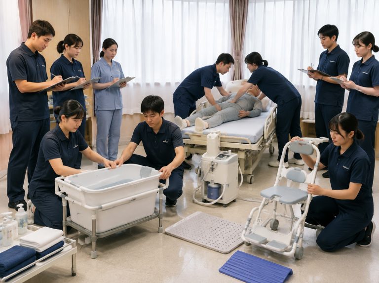 建湖县助浴师标准化实训课程